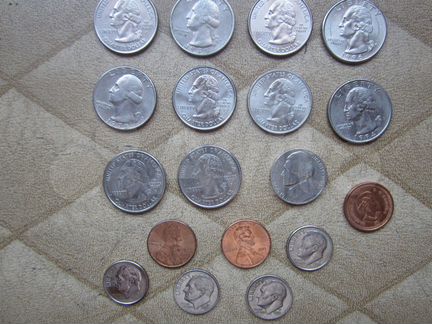 Монеты США, Канады