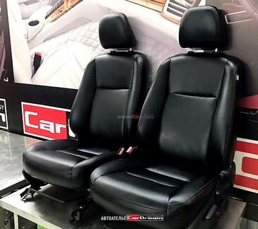 Кожаные сиденья передние Toyota Camry v50