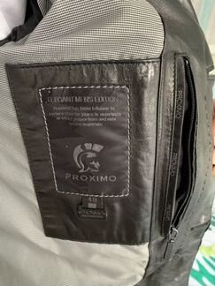 Тренч мужской кожаный