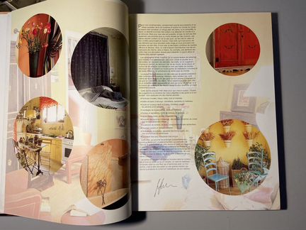 Книга о декоре (дизайне) интерьера France 1999