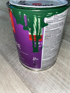 Краска зеленая