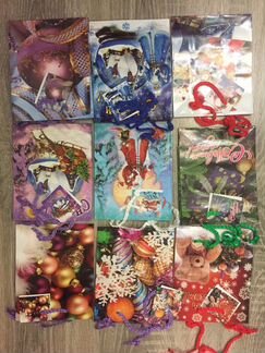 Подарочные новогодние пакеты