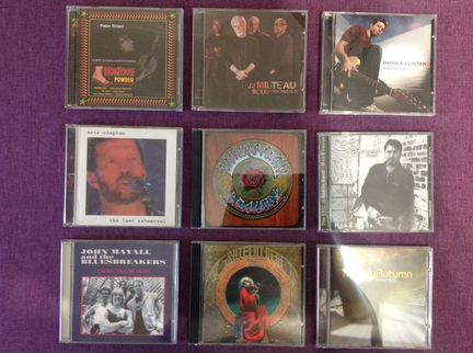 Cd диски Classic Blues, Modern Blues Rock, acid bl