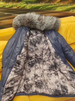 Пуховик пальто