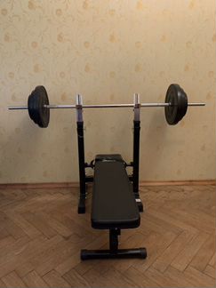 Штанга с лежаком