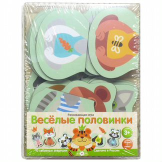 Развивающая игра Paremo Собери половинки (PE120-18)