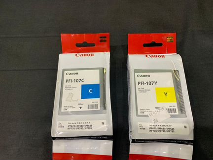 Оригинальные картриджи Canon PFI-107