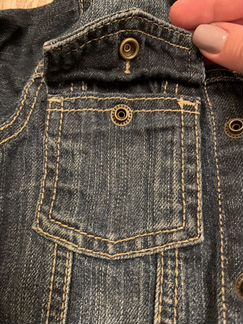 Джинсовая куртка/ветровка benetton 98-104