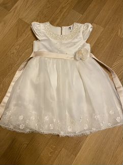 Новогоднее платье для девочки 104 как новое