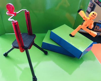Stikbot Анимационная студия со сценой
