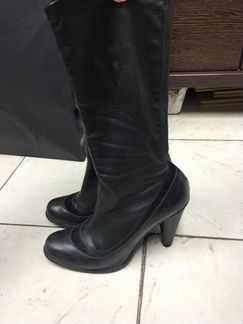 Кожаные ботинки, размер 36.5
