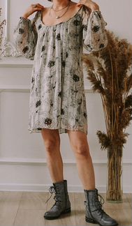 Платье натуральный шелк Roberto Cavalli 2х-слойное