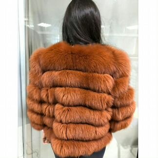 Шуба из песца