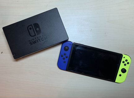 Nintendo switch первая ревизия+2 игры