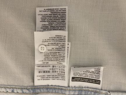 Джинсовая рубашка levis