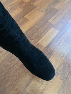 Сапоги женские,натуральная замша