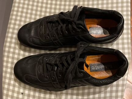 Ботинки чёрные timberland 42