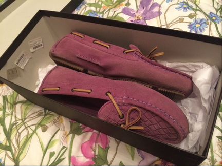 Мокасины bottega Veneta (оригинал)