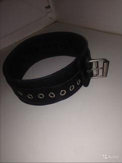 Ошейник из натуральной кожи