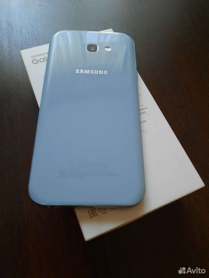 Телефон Samsung galaxy a7 голубой 89102686588 купить 6