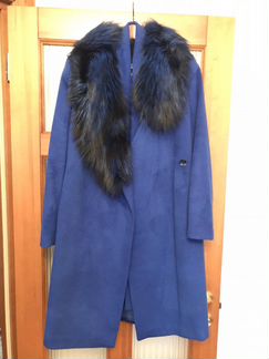 Пальто зимнее Perse с натуральным мехом