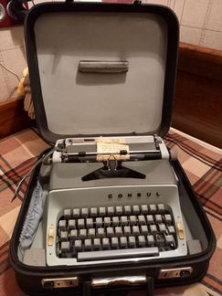 Пишущая машинка consul