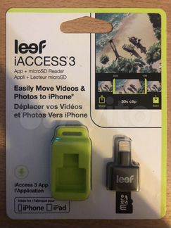 MicroSD картридер для iOS устройств leef iaccess 3