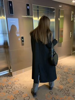 Пальто Zara в мужском стиле