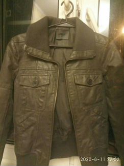 Куртка кожаная