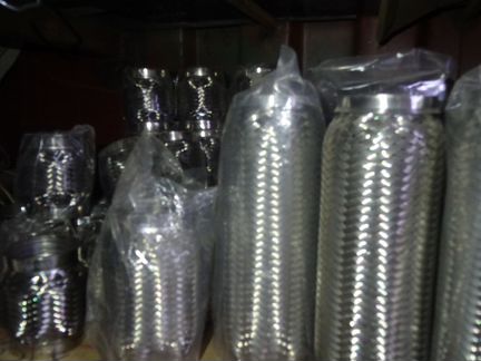 Гофра глушителя на Jaguar Ягуар