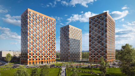 2-к квартира, 55.9 м², 9/19 эт.