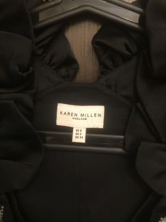 Платье чёрное вечернее Karen Millen