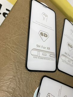 Бронестекла 6D iPhone XR