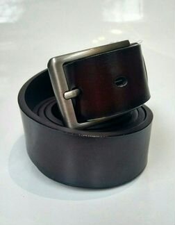 Ремень Tommy hilfiger темно коричневый кожаный нов