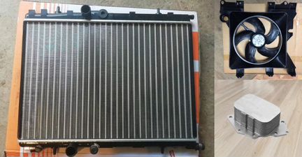 Радиатор охлаждения двигателя Пежо Партнер М49