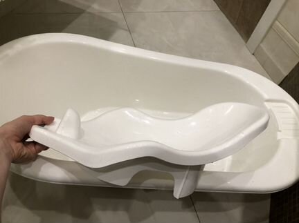 Ванночка и горка для купания