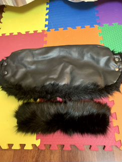 Муфта на коляску экокожа