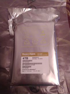 Жесткий диск WD Gold WD4003fryz, 4тб