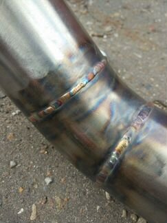 Даунпайп полный привод на VAG