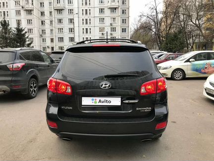 Hyundai Santa Fe 2.2 AT, 2008, 154 000 км