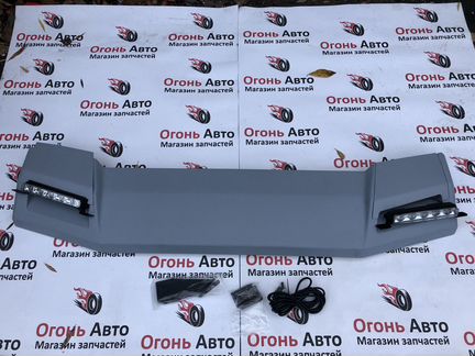 Козырек на крышку AMG Brabus LED Mercedes W463