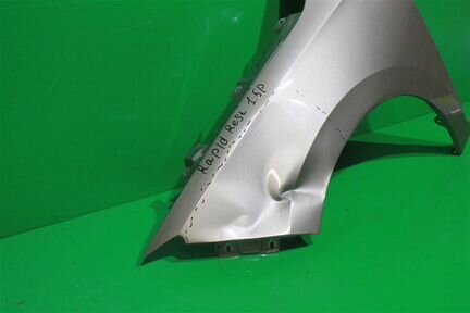 Крыло переднее левое Skoda Rapid рестайлинг 2017