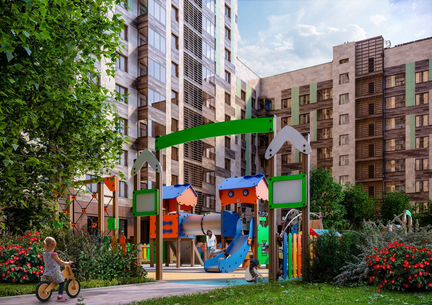 2-к квартира, 56.4 м², 3/22 эт.