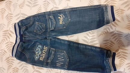 Джинсы утепленные