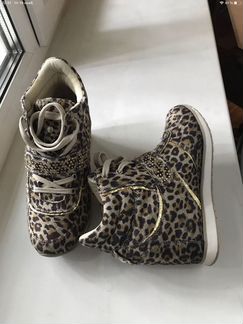 Кроссовки Сникерс леопардовые DTK
