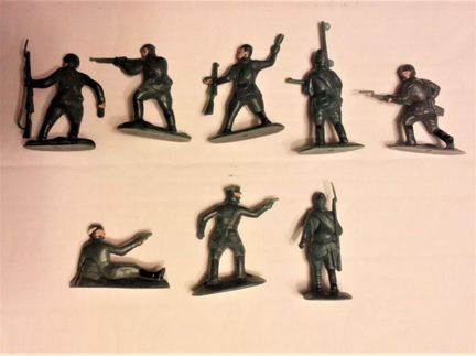 Солдатики СССР. Набор Солдаты в бою (1шт.)
