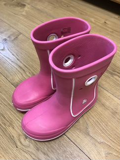 Сапоги резиновые Crocs j1 размер 31-32