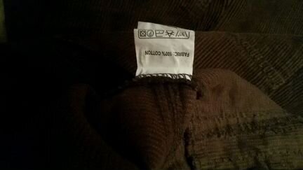 Джинсы вельветовые для подростка