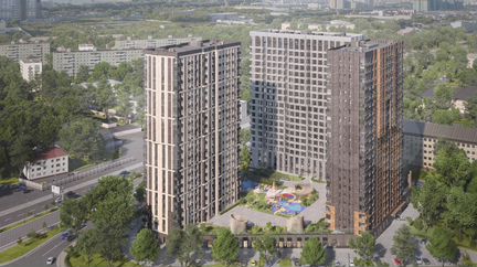 2-к квартира, 52.9 м², 2/21 эт.