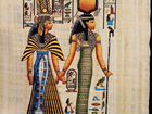 Египетские Папирусы на холсте.Египет